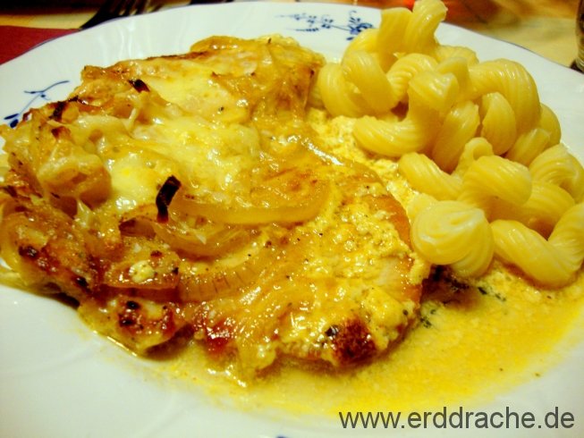 Zwiebelschnitzel