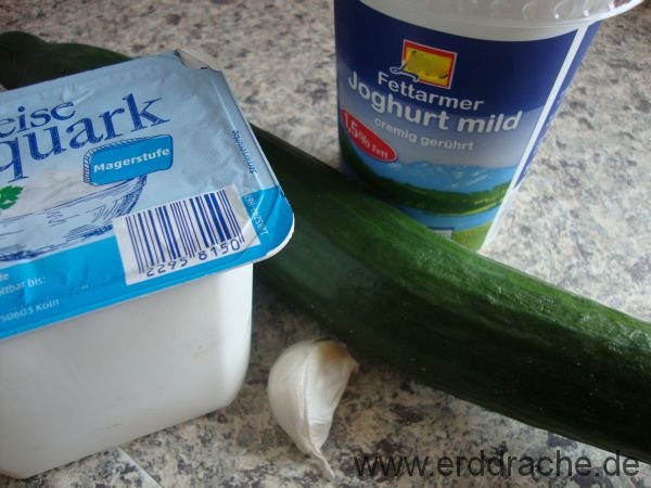 tzatziki-zutaten